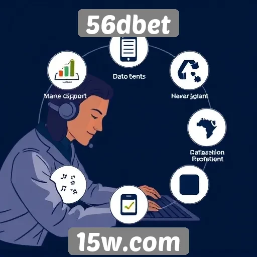 Como funciona o suporte ao cliente no 56dbet