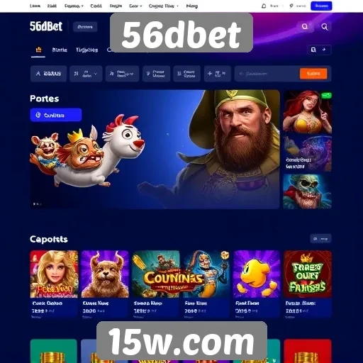 Facilidade de navegação no 56dbet