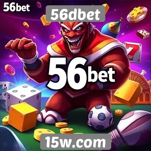 Variedade de jogos disponíveis na plataforma 56dbet